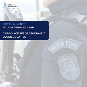 Imagem Card Edital Iminente - SAP SC