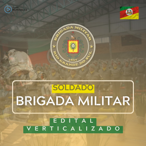 Logo Edital Verticalizado Brigada Militar RS