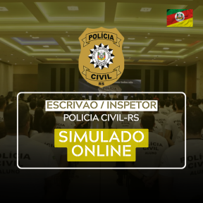 Logo Simulado PCRS - Online Escrivão / Inspetor