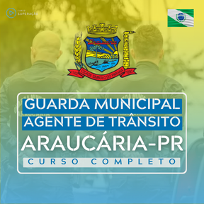 Logo Guarda Municipal e Agente de Trânsito de Araucária - PR