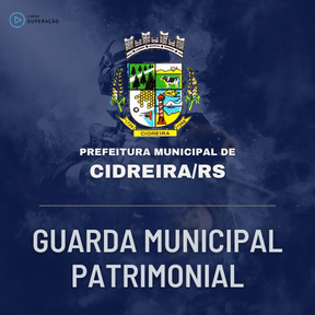 Logo Guarda Municipal Patrimonial - Cidreira/RS 