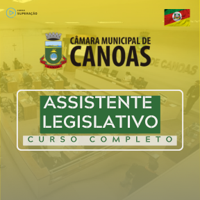 Logo Câmara de Vereadores - Canoas/RS Assistente Legislativo