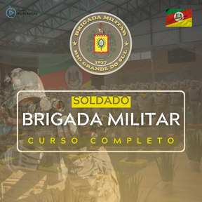 Logo Brigada Militar Soldado
