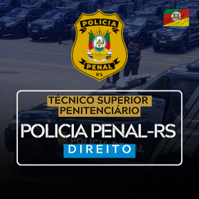 Logo Técnico Superior Penitenciário Direito - Polícia Penal/RS TSP Direito