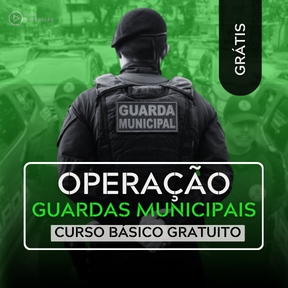 Logo Operação Guardas Municipais CURSO BÁSICO GRATUITO
