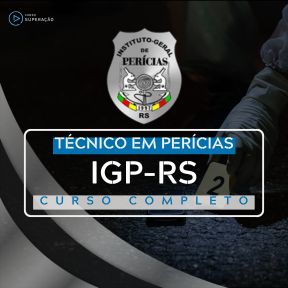 Logo Técnico em Perícias - IGP/RS Técnico em Perícias