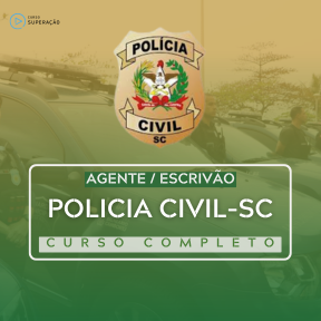 Logo Polícia Civil SC - Agente / Escrivão 