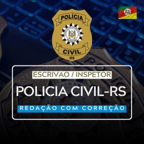 Logo Polícia Civil RS - Escrivão / Inspetor - Redação